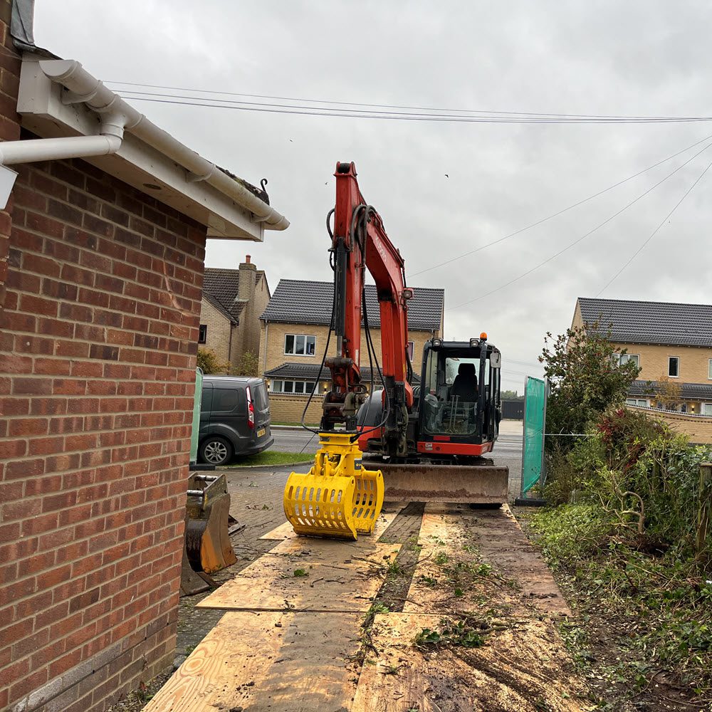 Start of work on Extension Demolition & Groundworks in Burwell