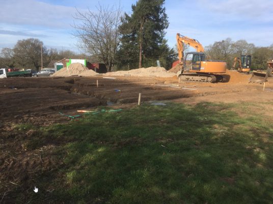 Semer - Site setup and access works in Suffolk