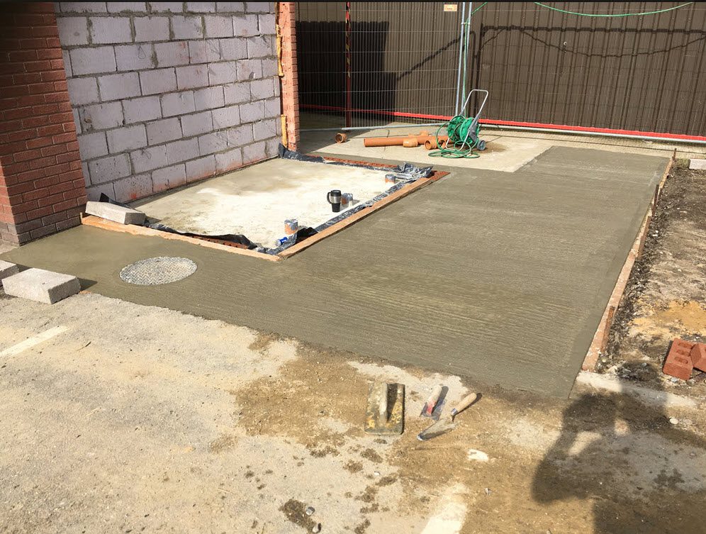 Completed factory extension groundwork project in Newmarket